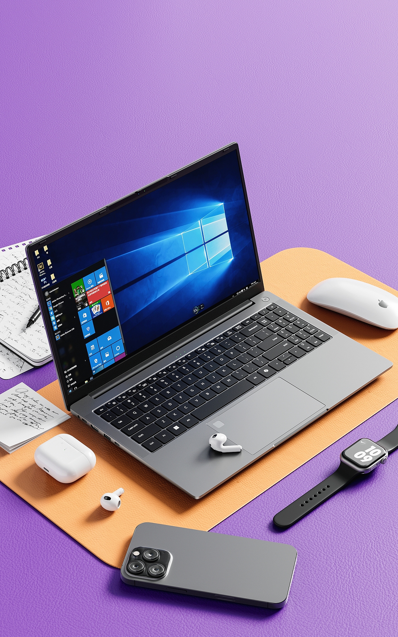 一些笔记本渲染（图ZMzk4Mjc3OTI4） - 产品 - 站酷设计师楊花落盡子规啼原创素材 - 站酷ZCOOL