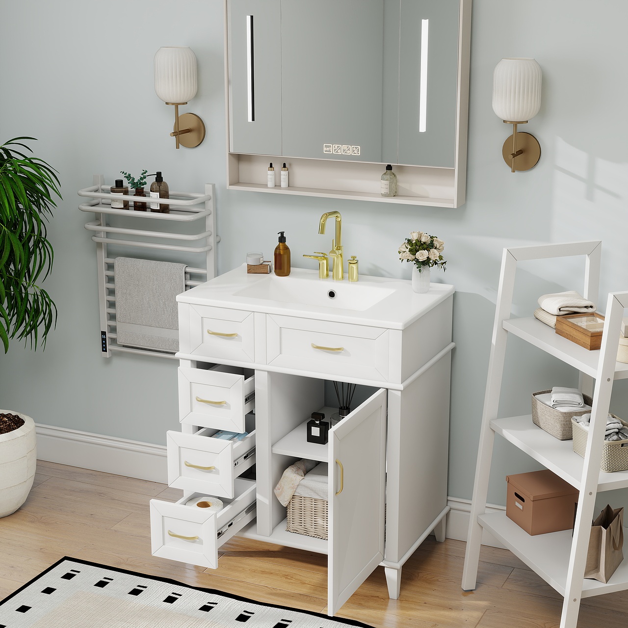 浴室柜渲染出图