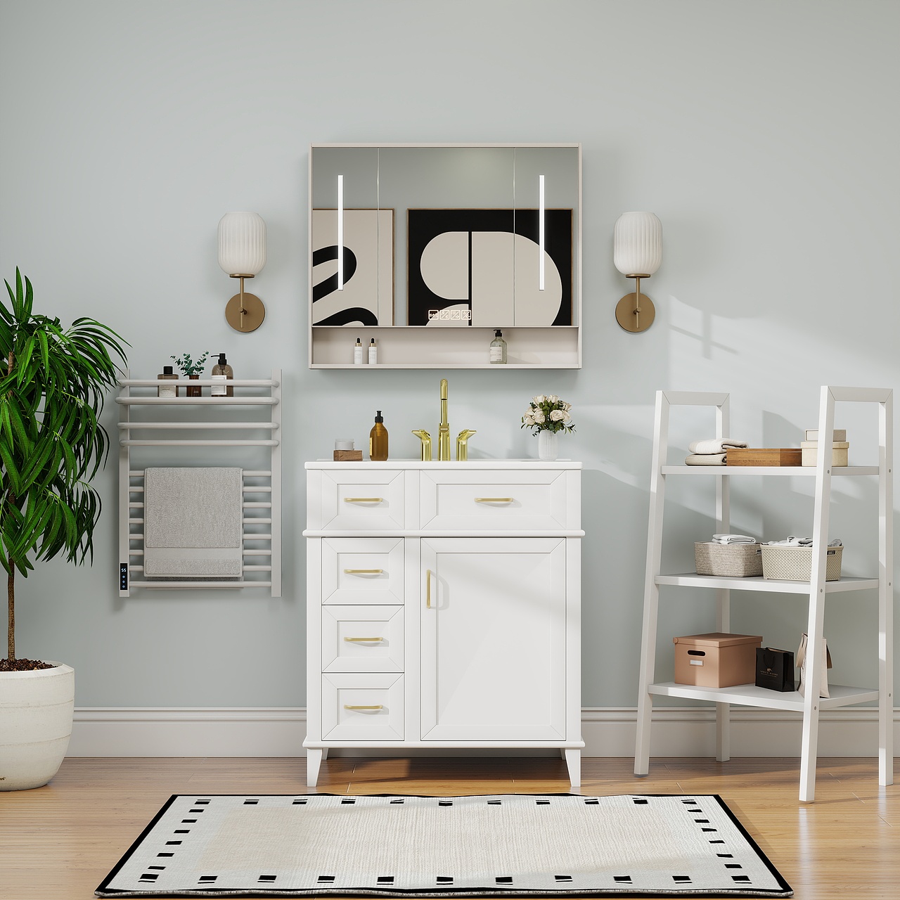 浴室柜渲染出图