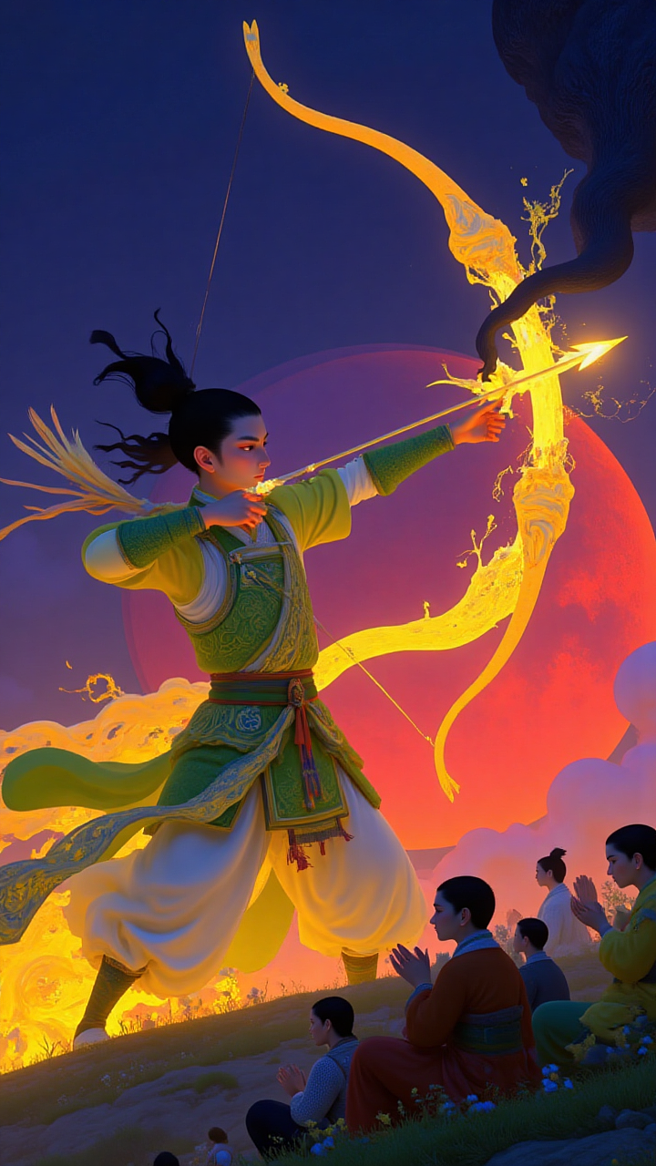 补两个 国庆和中秋的小品（图ZMzk4MjgwMzIw） - AI作品 - 站酷设计师连捅三刀不死原创素材 - 站酷ZCOOL