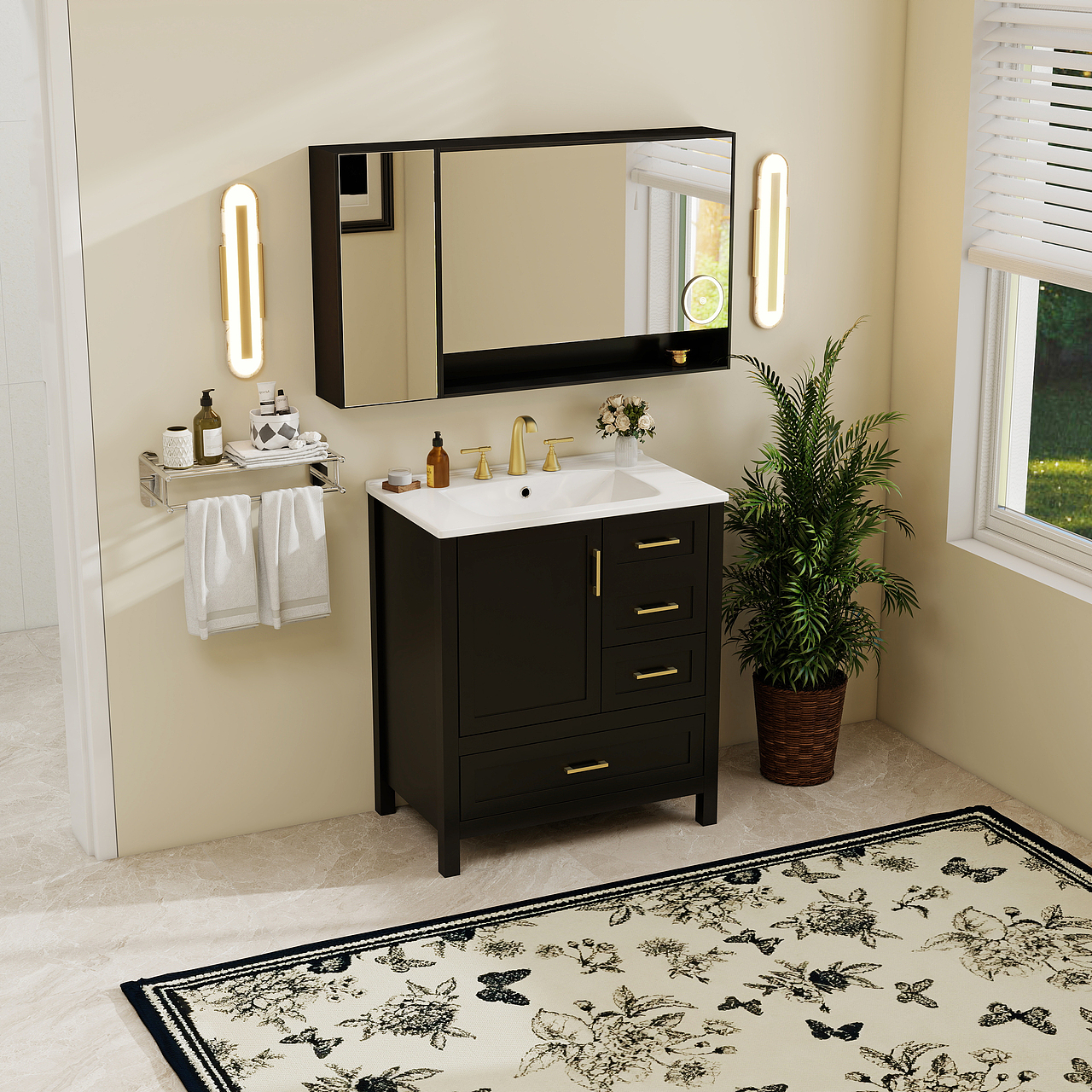 浴室柜渲染出图