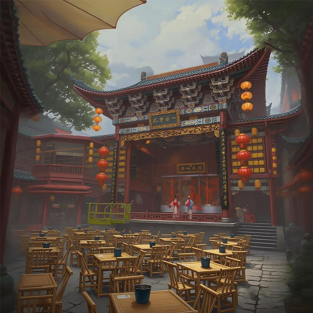 台下身临其境的看戏视角