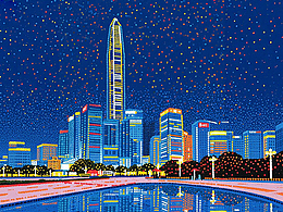 点彩绘梦  缤纷深圳