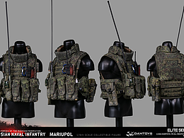 DAMTOYS 1/6 俄罗斯联邦海军步兵 指挥官 马里乌波尔