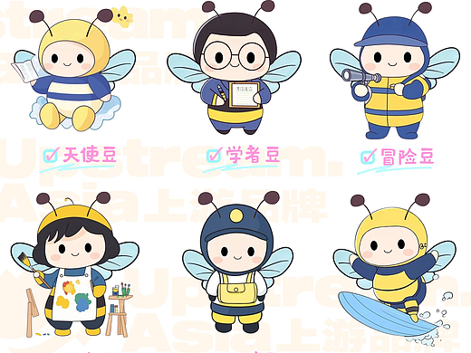 上游设计秀 | 全新ip形象升级，打造萌系“小蜂窝”