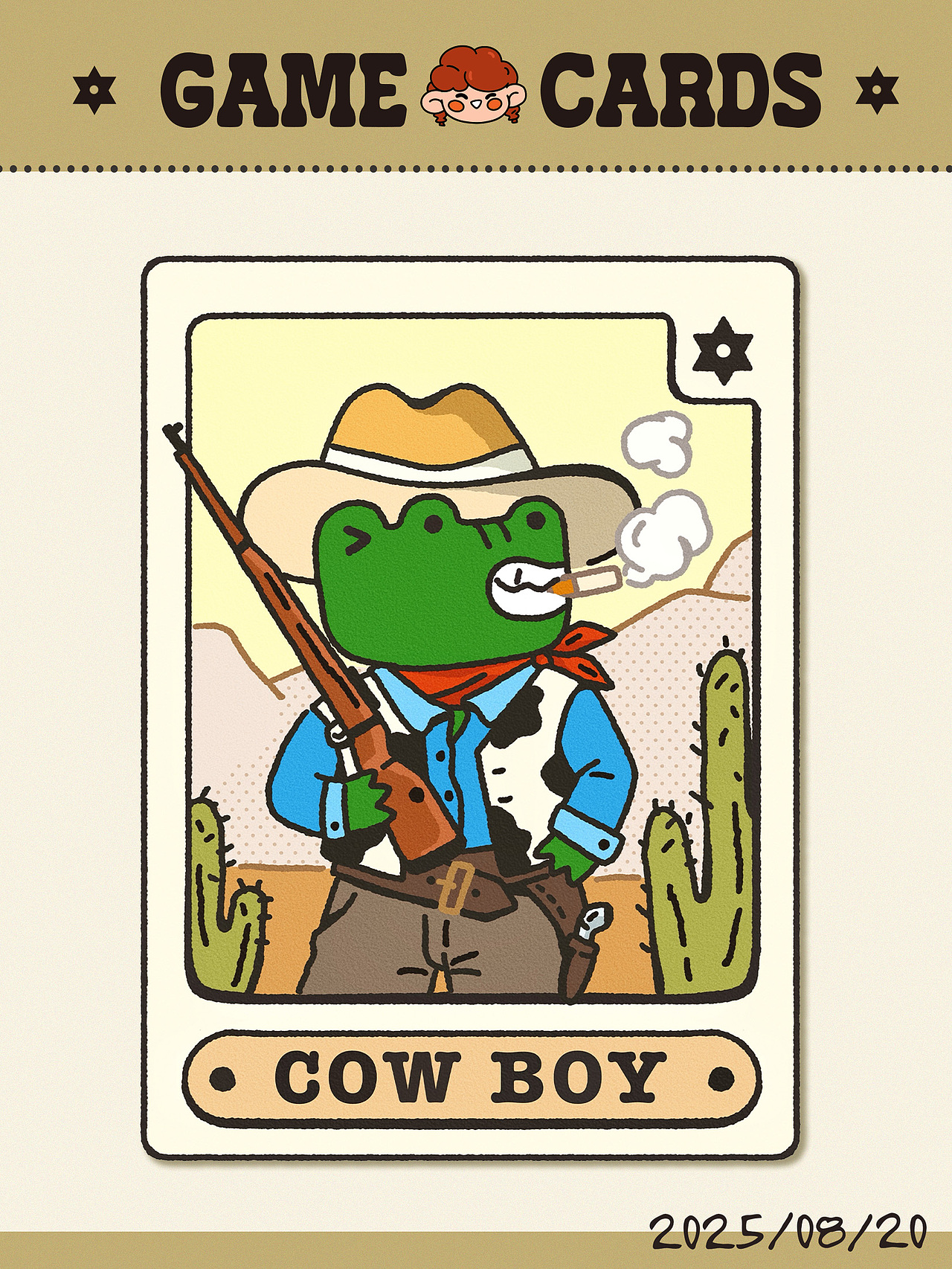 【东妞和狐仔】游戏卡牌系列（图ZMzk4Mjk1MDc2） - 创作习作 - 站酷设计师熊猫爱吃大枣原创素材 - 站酷ZCOOL