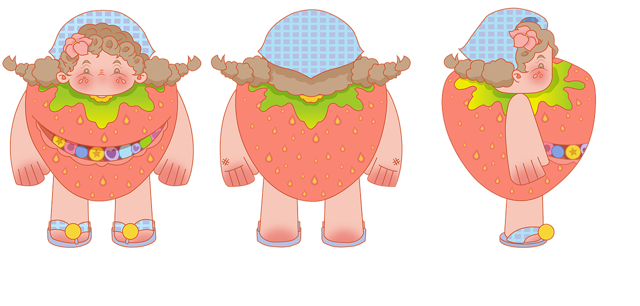 都莓我可爱/IP设计（图ZMzk4Mjk5OTg4） - 艺术插画 - 站酷设计师厌麦粥原创素材 - 站酷ZCOOL