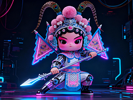 站酷设计Agent做IP设计延展——《桃桃姬》