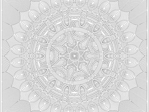 圆形花蕾叠雕12层