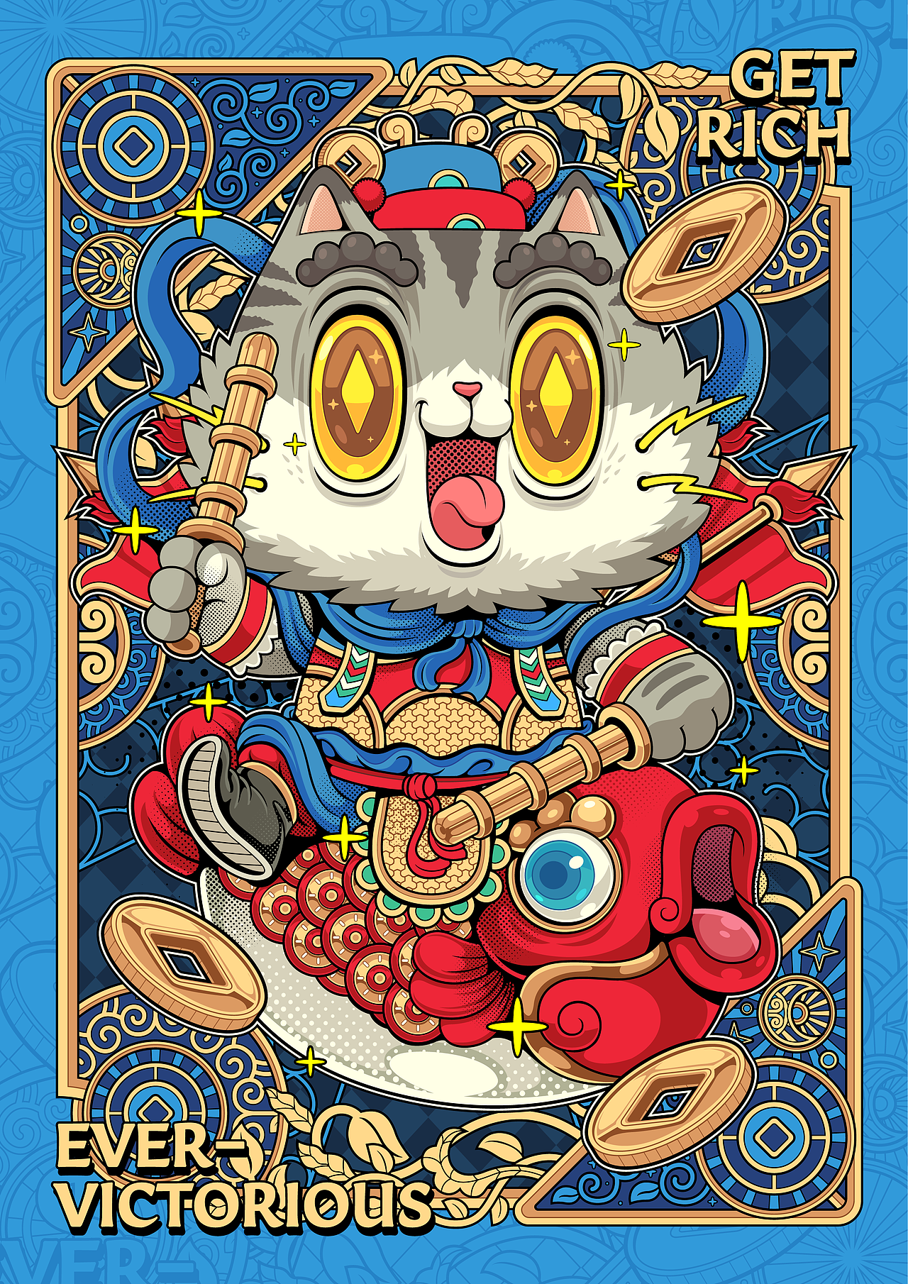 众神的祈福（图ZMzk4MzA0OTIw） - 商业插画 - 站酷设计师狂奔的包子插画铺原创素材 - 站酷ZCOOL