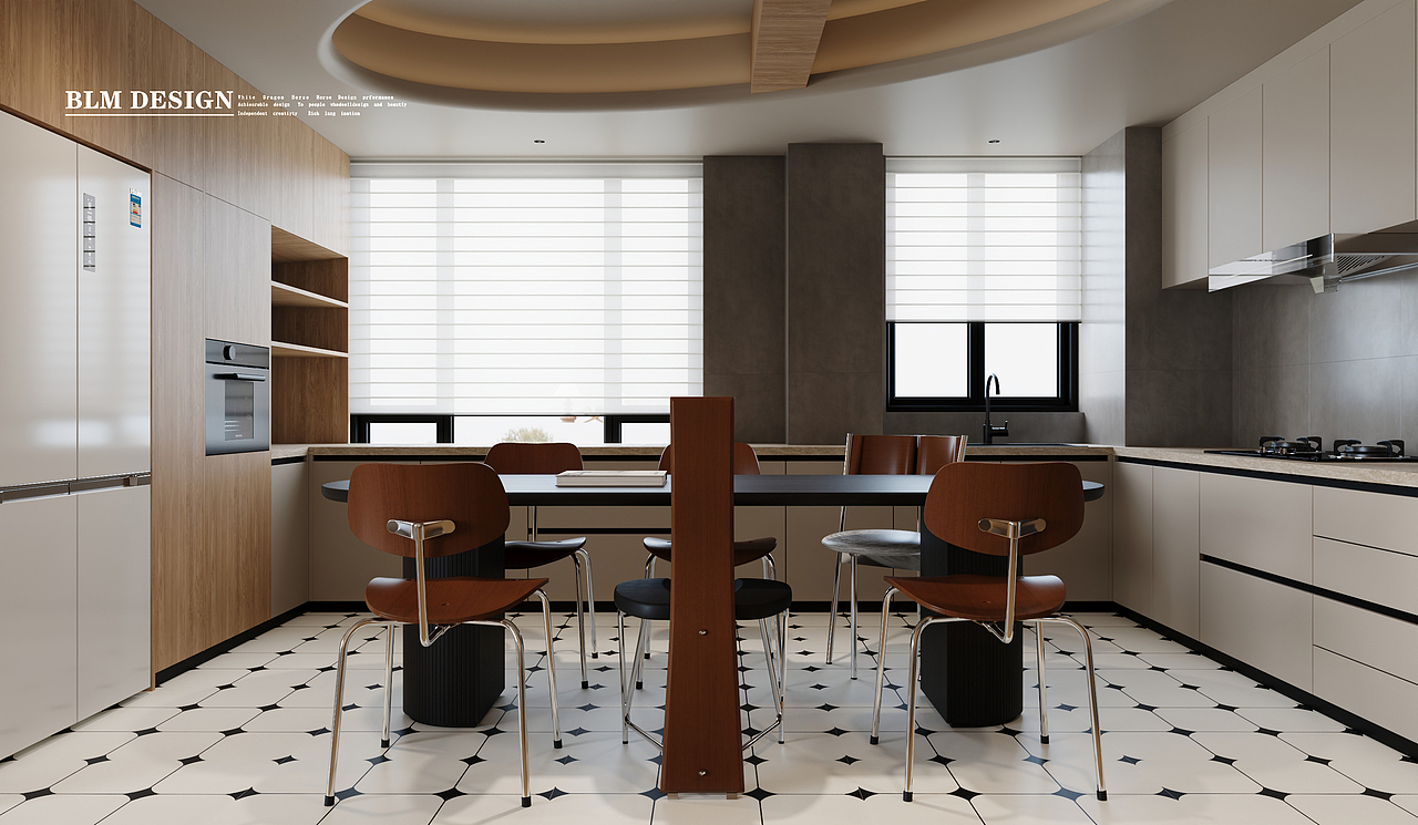 原木风-白龙马效果图（图ZMzk4MzA3NzU2） - 家装设计 - 站酷设计师白龙马效果图欣欣原创素材 - 站酷ZCOOL