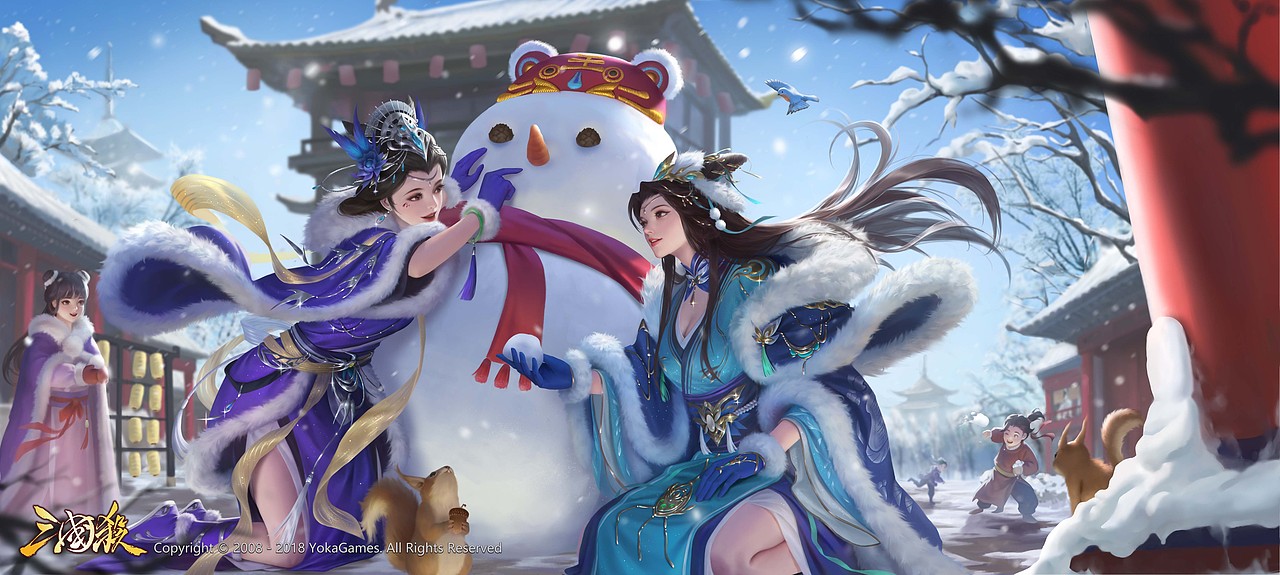 移动三国杀 蔡文姬蔡贞姬（图ZMzk4MzEwMjA4） - 商业插画 - 站酷设计师不工斋原创素材 - 站酷ZCOOL