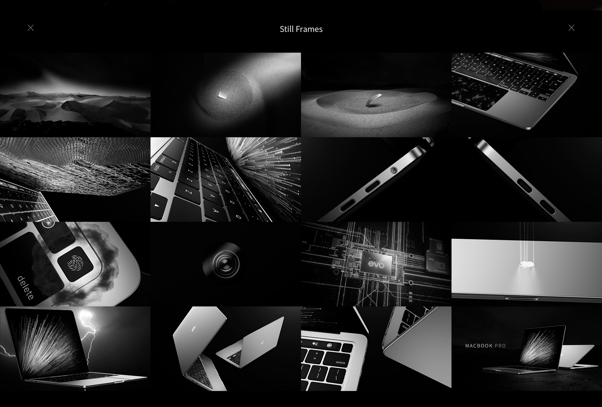 MACBOOKPRO产品动画/动态设计