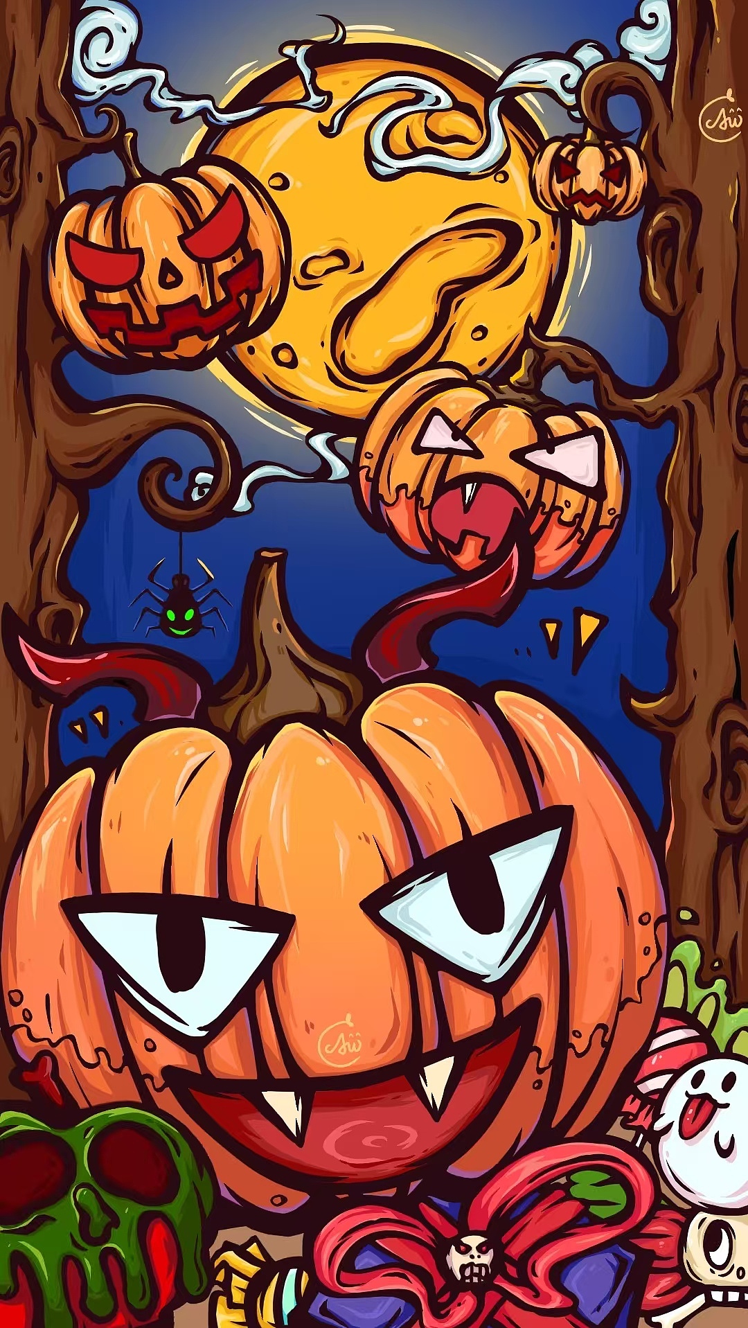 万圣节:不给糖果就捣蛋!