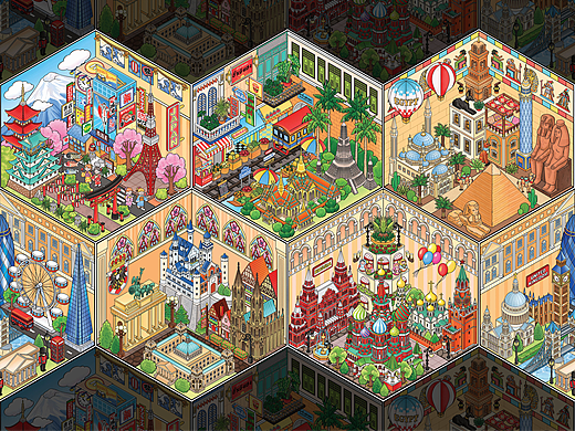 在笔下环游世界