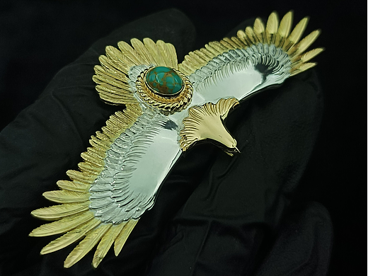 偶屿第三代 间金羽凌翼鹰