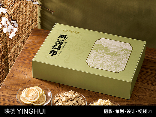 养生茶拍摄案例及详情页分享