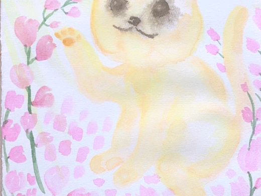 绘画疗愈“阳光小狗”