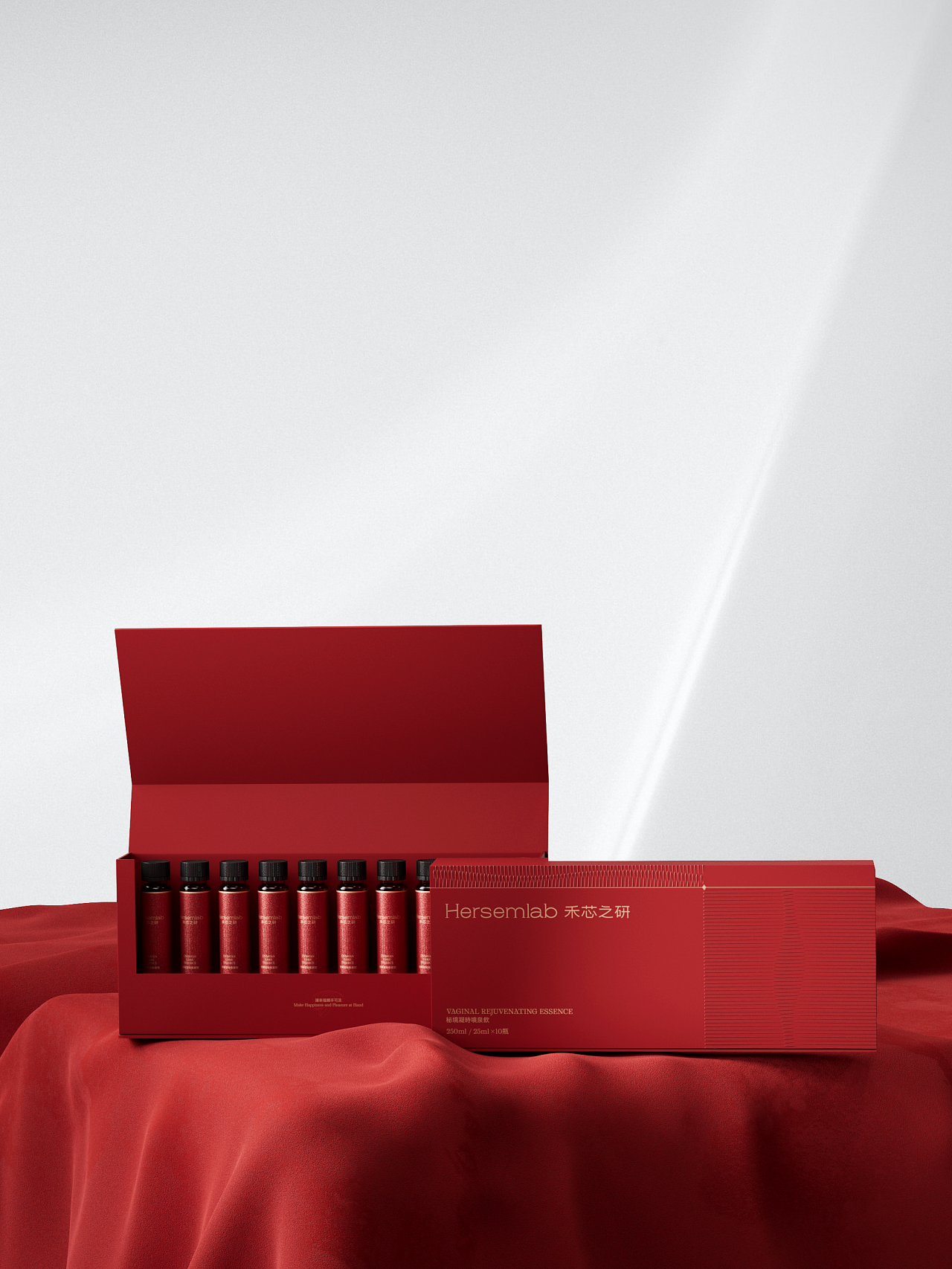 原创品牌设计丨禾芯之研Hersemlab品牌丨展开设计