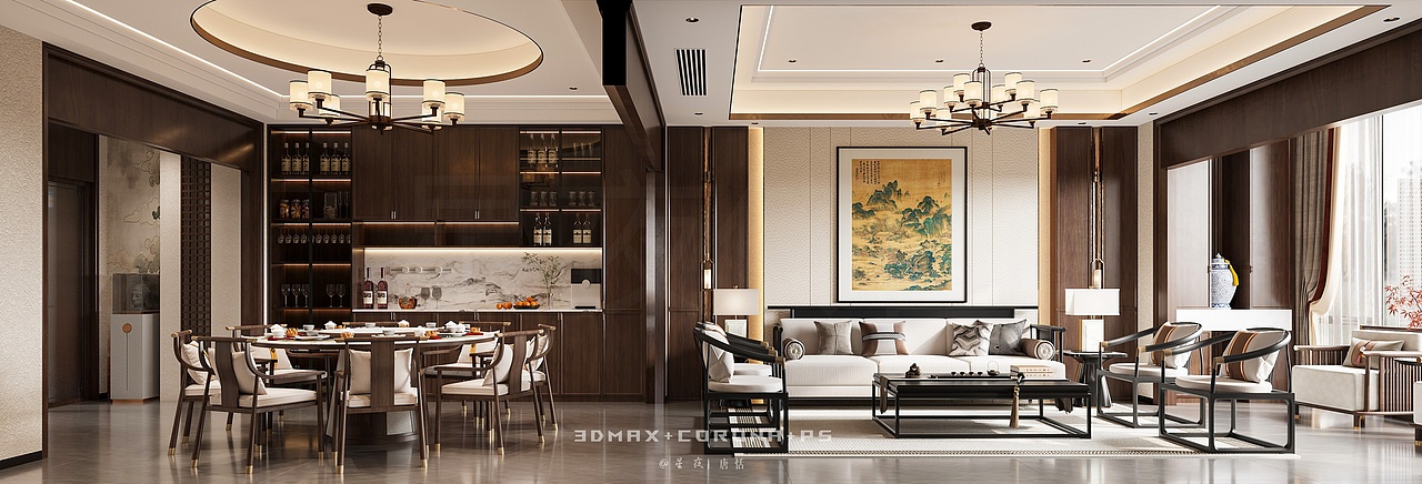 中式风家装案例・藏尽东方风骨