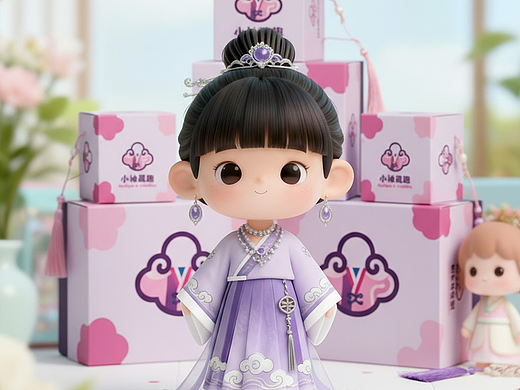 不是吧？只要会打字就能设计盲盒IP小娃娃