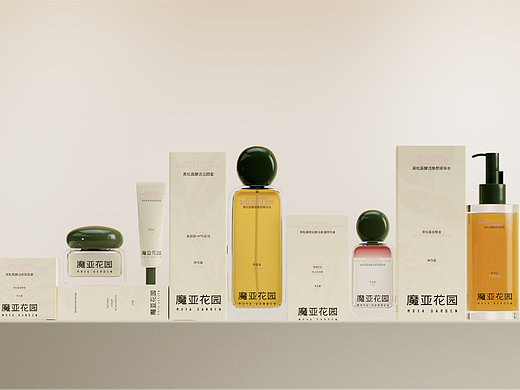 原创品牌策略&设计丨魔亚花园·护肤品牌丨展开设计