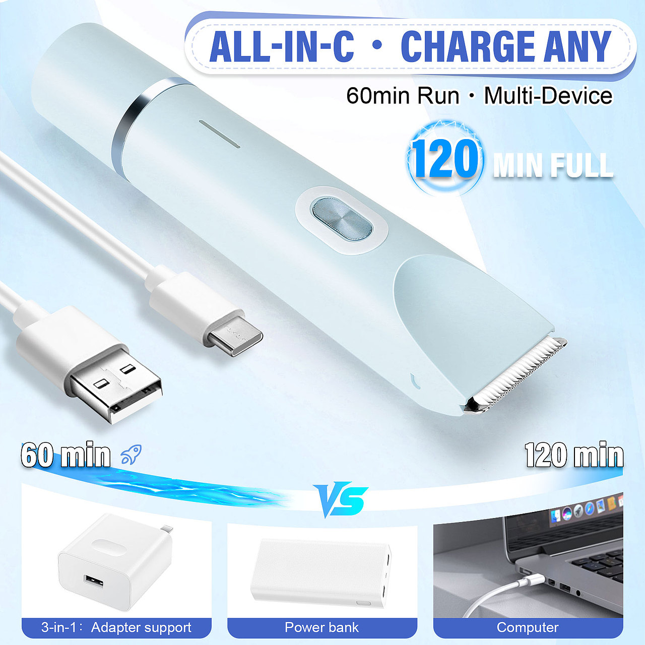 剃毛器2合一/亚马逊