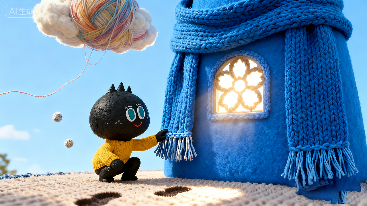 《巨 CITY：针织秘境的毛线都市狂想》