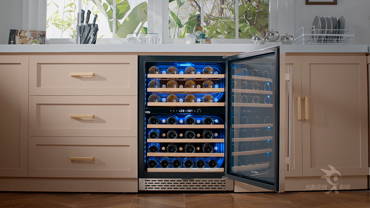 产品视频|Plotanis双区单门酒柜|红酒柜|洋酒柜