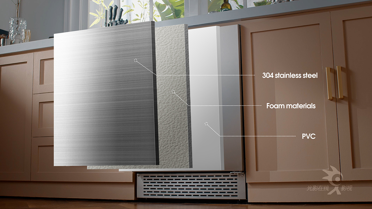 产品视频｜Plotanis双区单门酒柜｜红酒柜｜洋酒柜