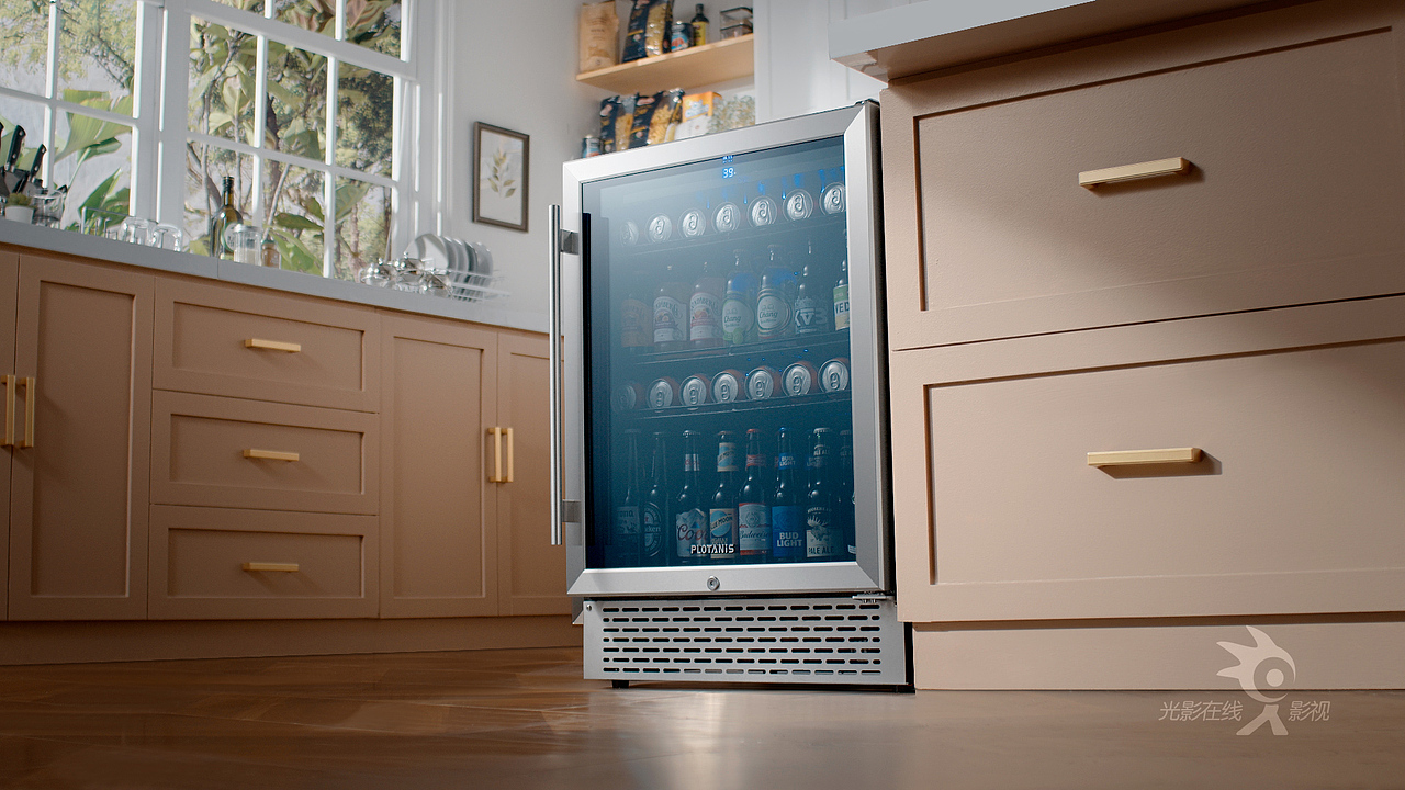 产品视频|Plotanis双区单门酒柜|红酒柜|洋酒柜