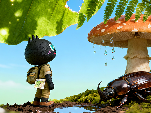 《巨 CITY：菌菇森林的微观都市奇旅》