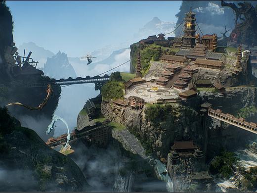 【UE5】个人作品《飞升城》