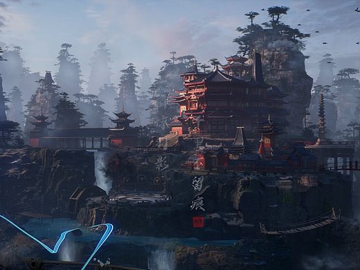 【UE5】作品《惊鸿》