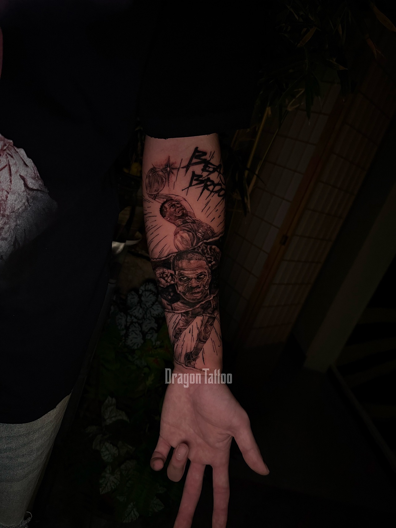 野兽布鲁克 威少文身（图ZMzk4MzQ2Njk2） - 其他手工艺 - 站酷设计师DragonTattoo大龙原创素材 - 站酷ZCOOL