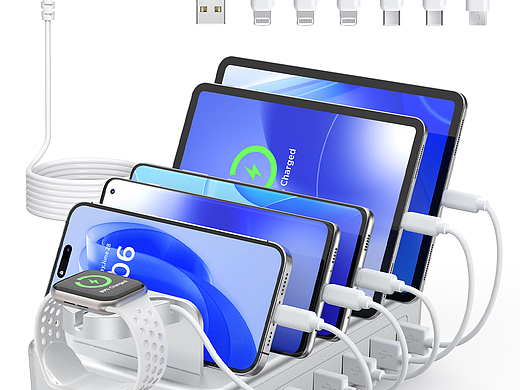 亚马逊产品多功能充电站 rs ps ai