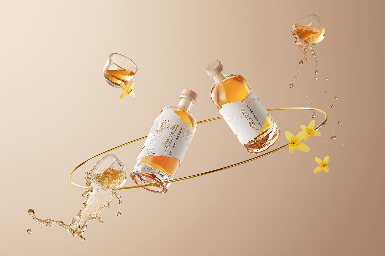 桂花树下/中华牌-宫廷秘酿桂花陈酒(图ZMzk4MzUzODUy) - 包装 - 站酷设计师gdp及第原创素材 - 站酷ZCOOL