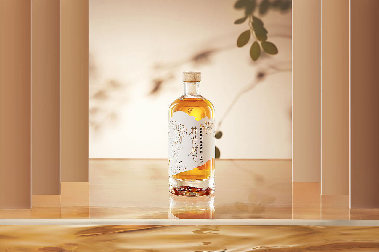 桂花树下/中华牌-宫廷秘酿桂花陈酒(图ZMzk4MzUzODQ4) - 包装 - 站酷设计师gdp及第原创素材 - 站酷ZCOOL