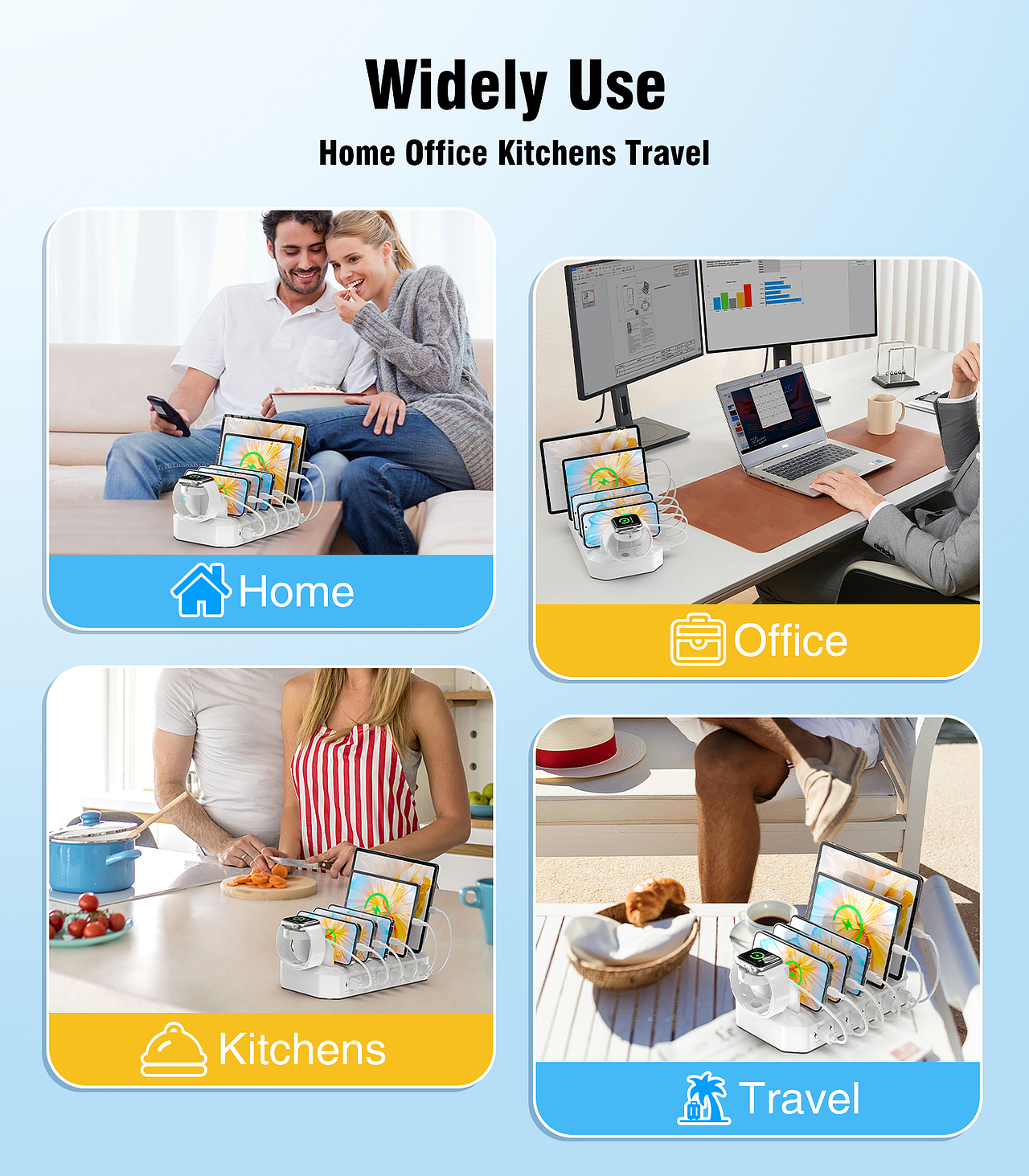 亚马逊产品多功能充电器 rs ps