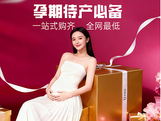 母婴电商海报设计