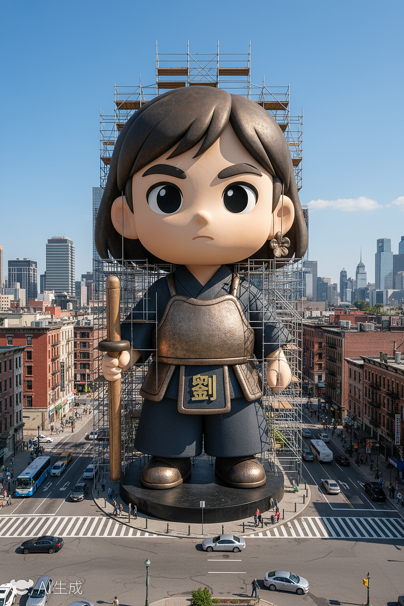 【AI workflow】用Roboneo工作流搭建3D手办雕塑（图ZMzk4MzY3ODE2） - AI作品 - 站酷设计师Ai小刘原创素材 - 站酷ZCOOL