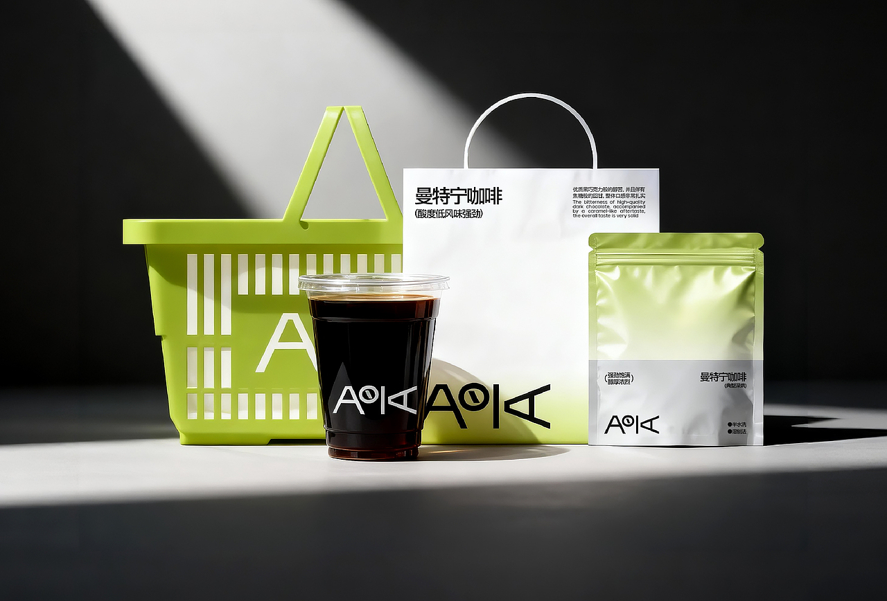 AOKA 咖啡 品牌 设计 视觉全案（图ZMzk4MzY4MDM2） - 品牌 - 站酷设计师刘金营原创素材 - 站酷ZCOOL