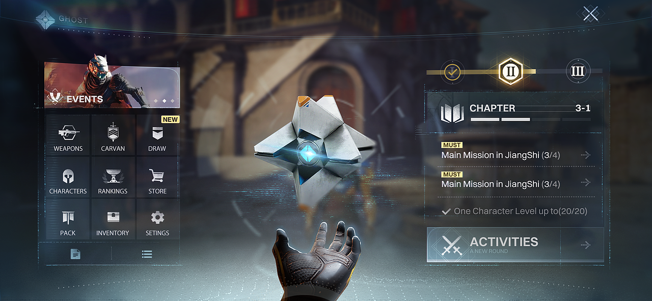 Destiny: Rising 命运群星- UI视觉设计(图ZMzk4MzcwNDAw) - 游戏UI - 站酷设计师樘Tang原创素材 - 站酷ZCOOL