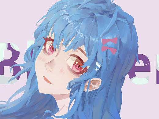 伪厚涂,平涂练习