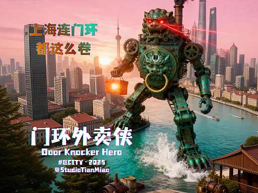 #巨CITY-上海·门环外卖侠