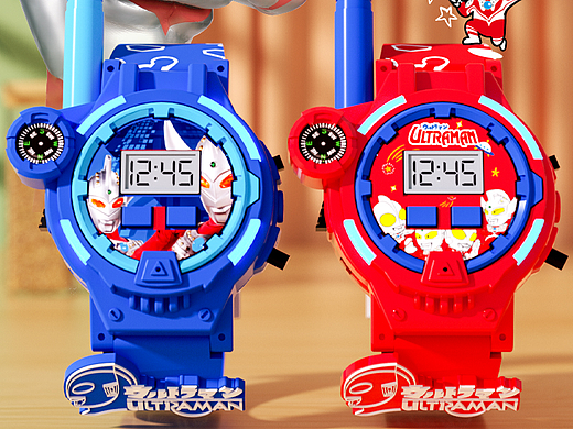 奥特曼对讲手表渲染+详情