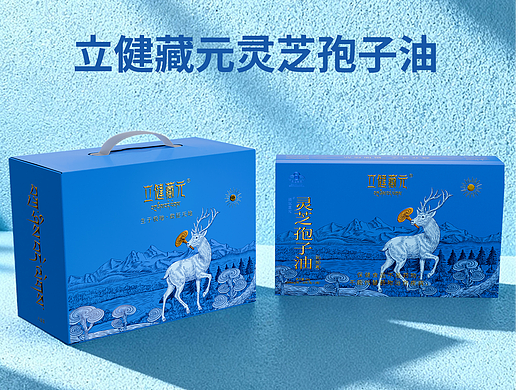 保健品详情页/灵芝孢子油胶囊