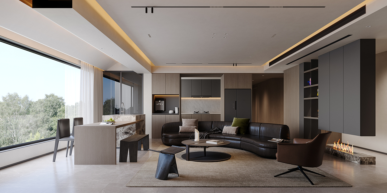 意式极简（图ZMzk4Mzg1Mzcy） - 家装设计 - 站酷设计师光影设计表现007原创素材 - 站酷ZCOOL