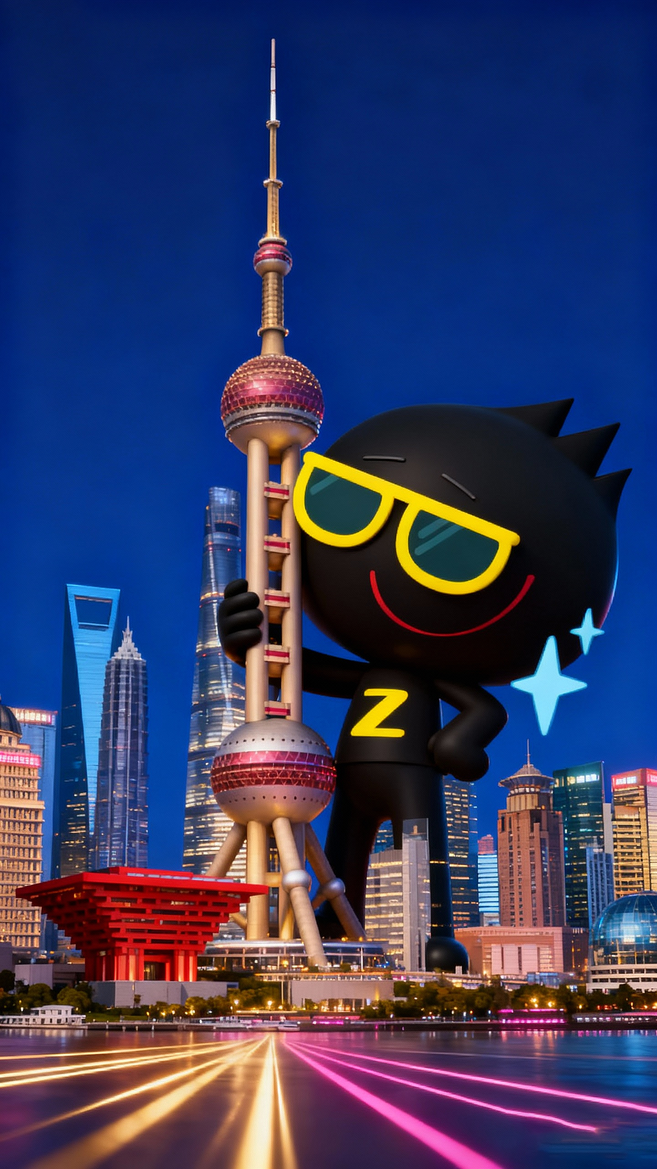 「巨CITY」上海（图ZMzk4Mzg1ODQ0） - AI作品 - 站酷设计师bleachty1原创素材 - 站酷ZCOOL
