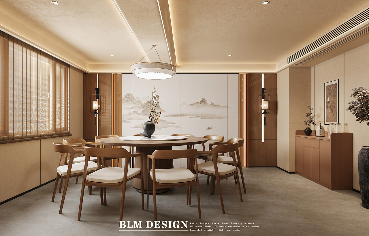 工装餐厅效果图案例